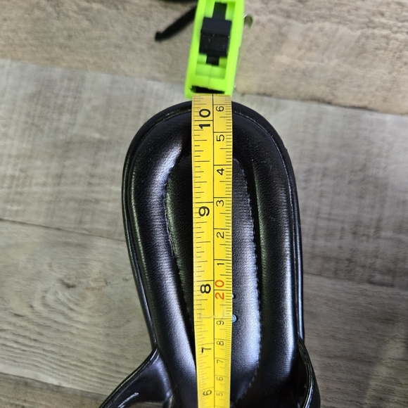 NICOLE | Nirvana Strappy Wedges in Black sz 8M - Picture 7 of 8